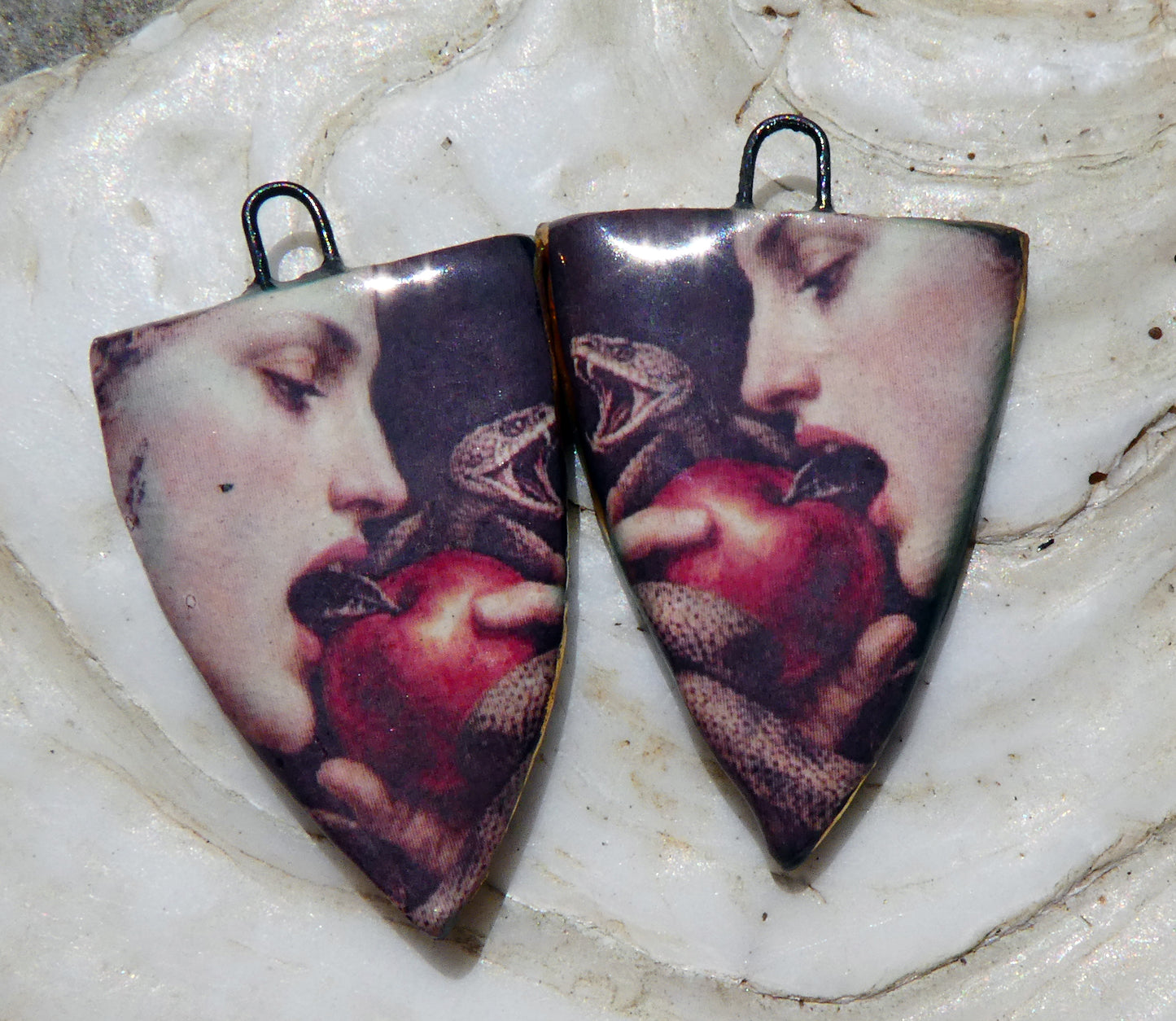 Ceramic Eve Spear Earring Charms