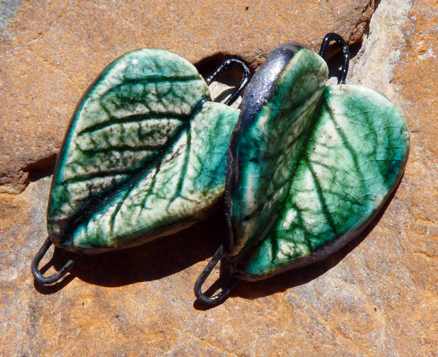 Ceramic Leaf Connectors - Algae Bloom