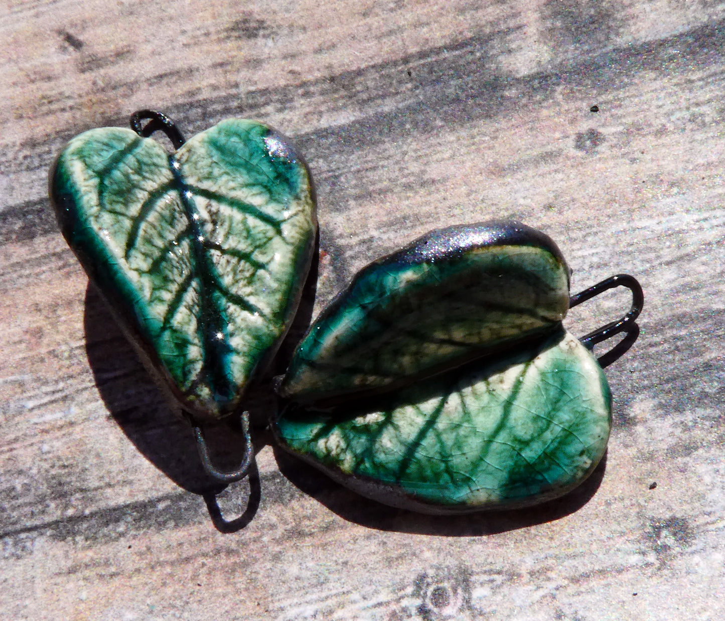 Ceramic Leaf Connectors - Algae Bloom