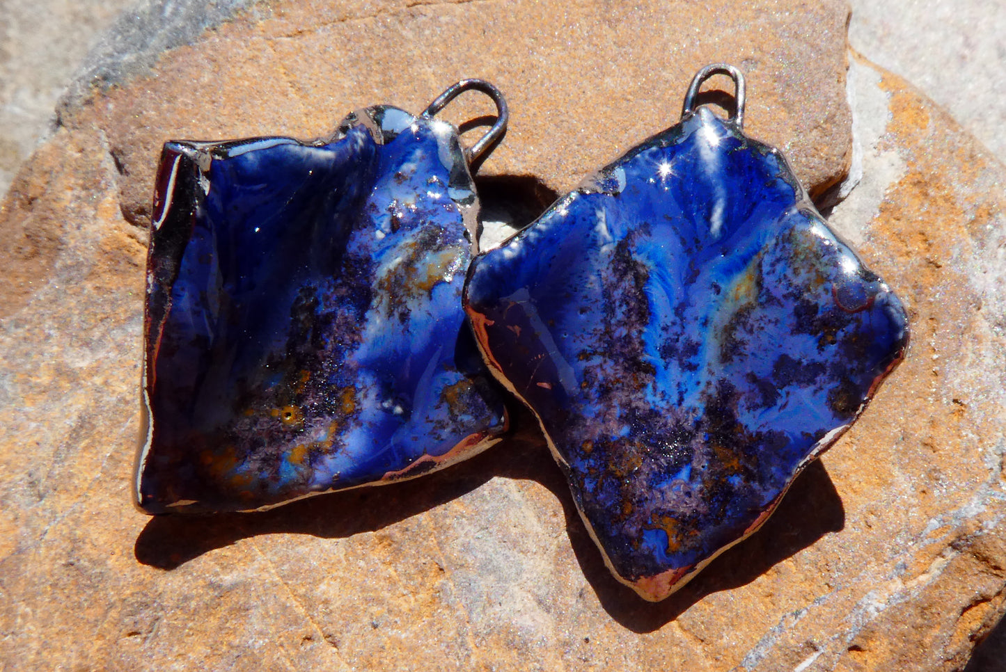 Ceramic Tatter Charms -Outer Galaxy