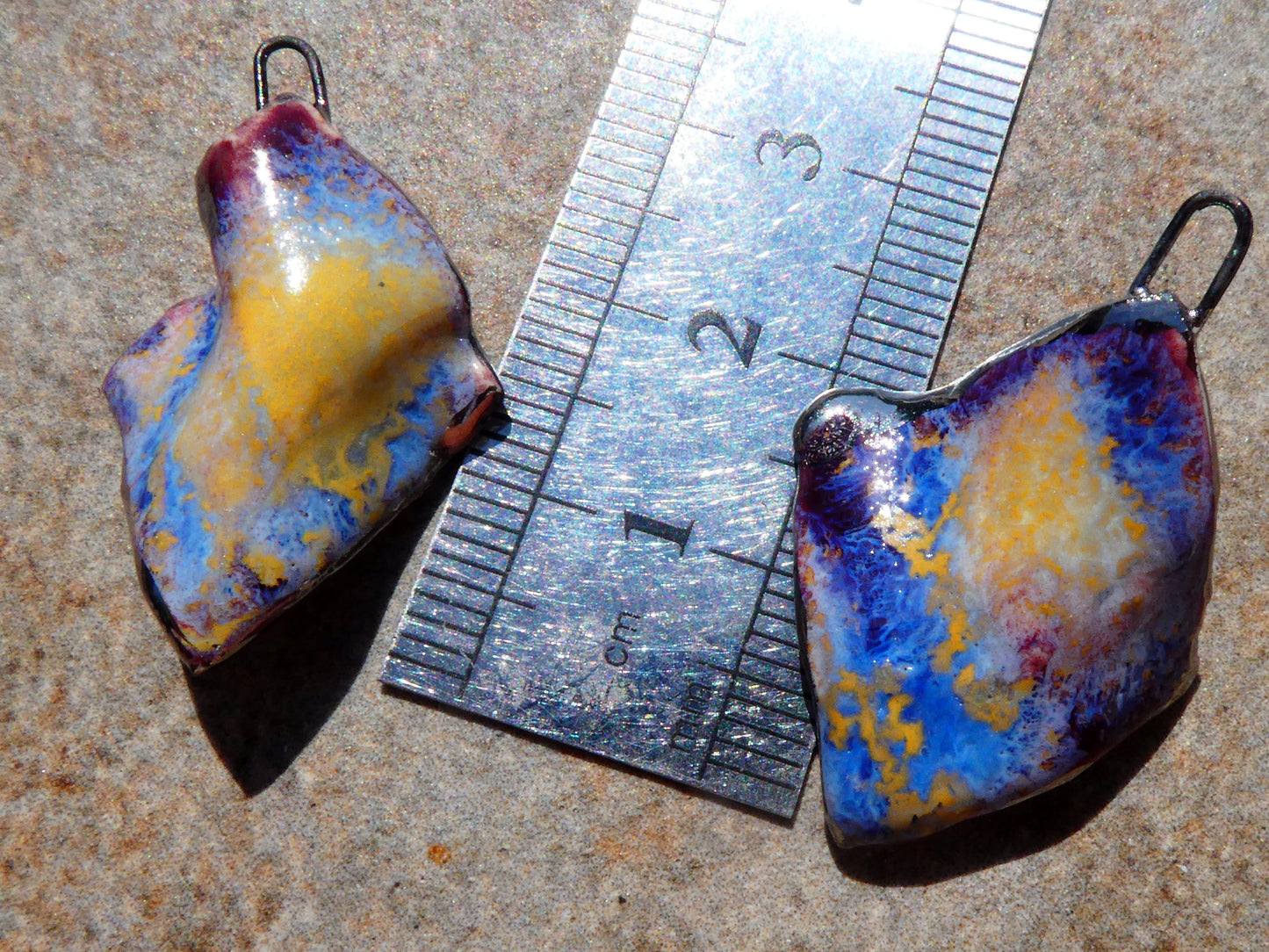 Ceramic Tatter Charms -Sailors Delight