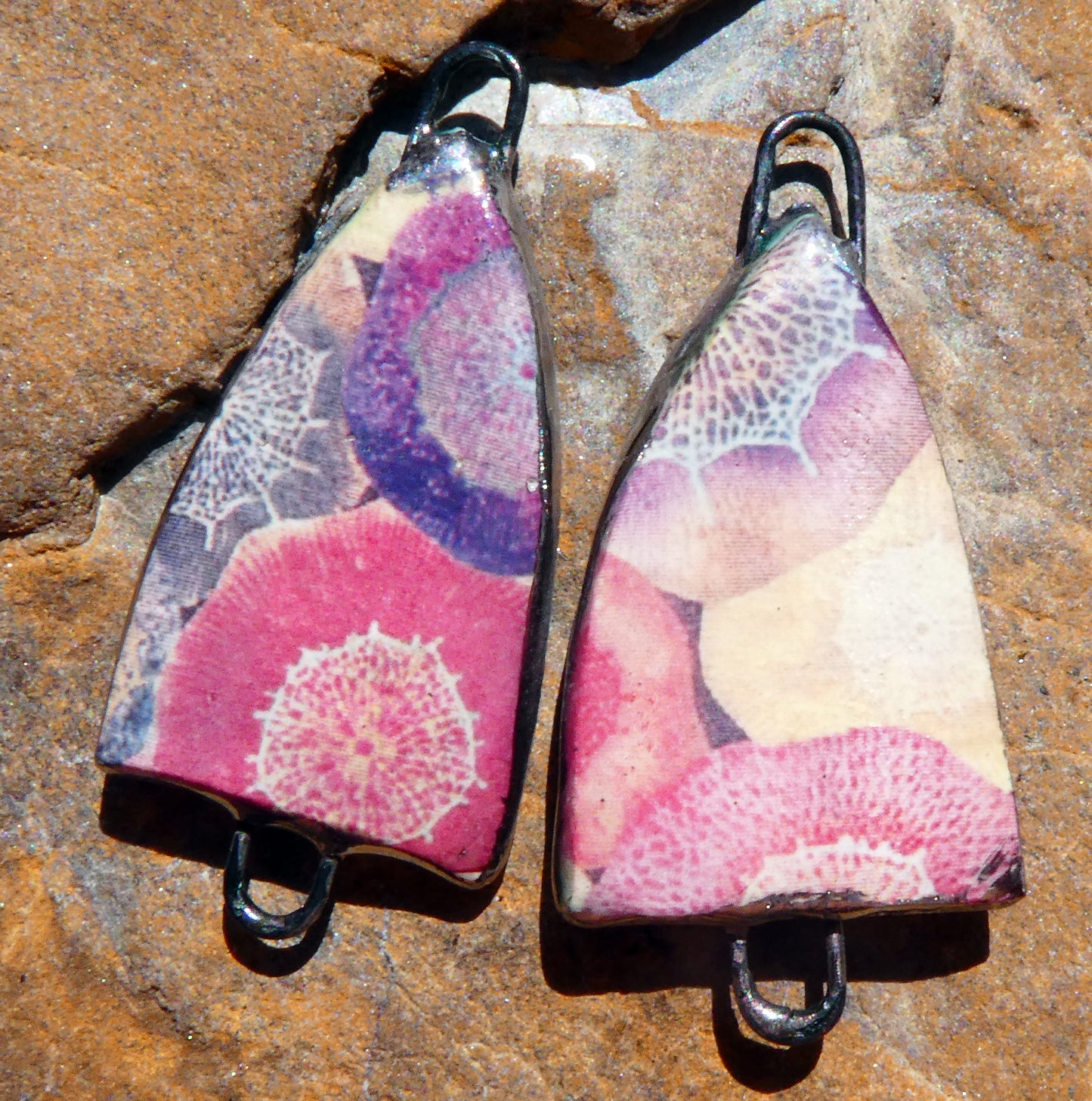 Ceramic Fabulous Fabrics Decal Arch Connectors - #4