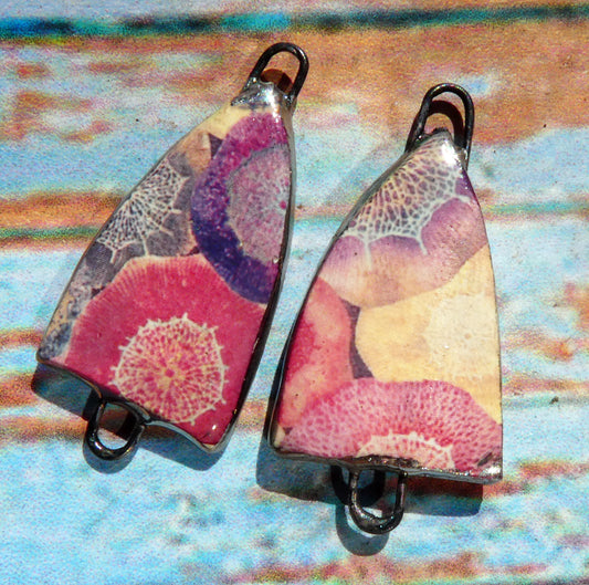 Ceramic Fabulous Fabrics Decal Arch Connectors - #4