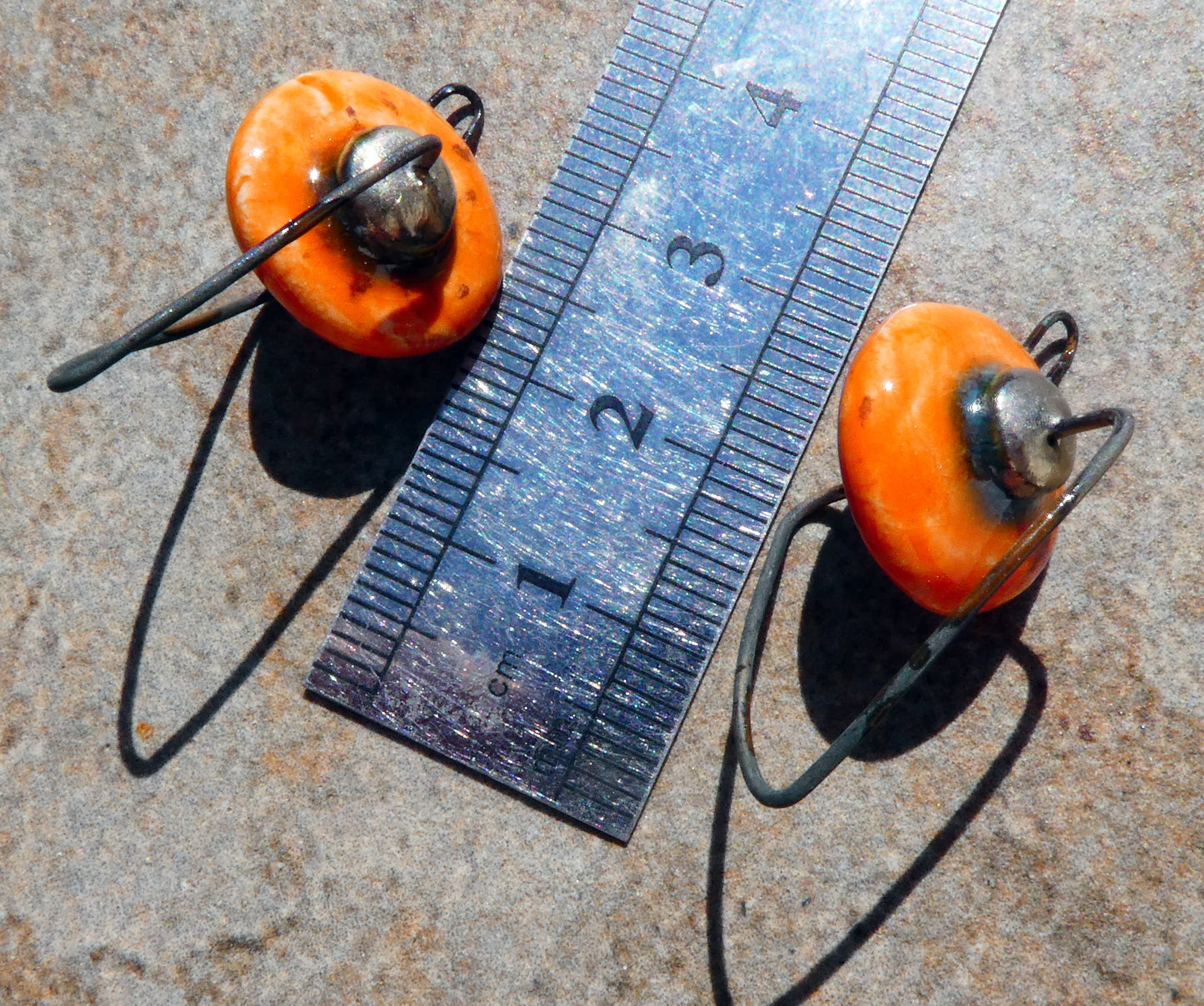 Ceramic Hoopy Disc Connectors - Wildfire