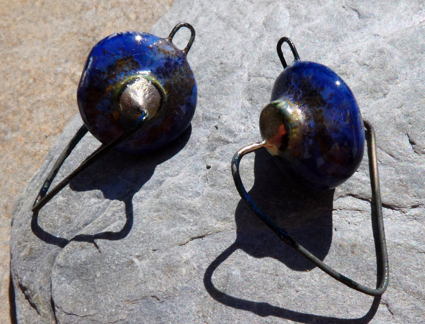 Ceramic Hoopy Disc Connectors - Outer Galaxy