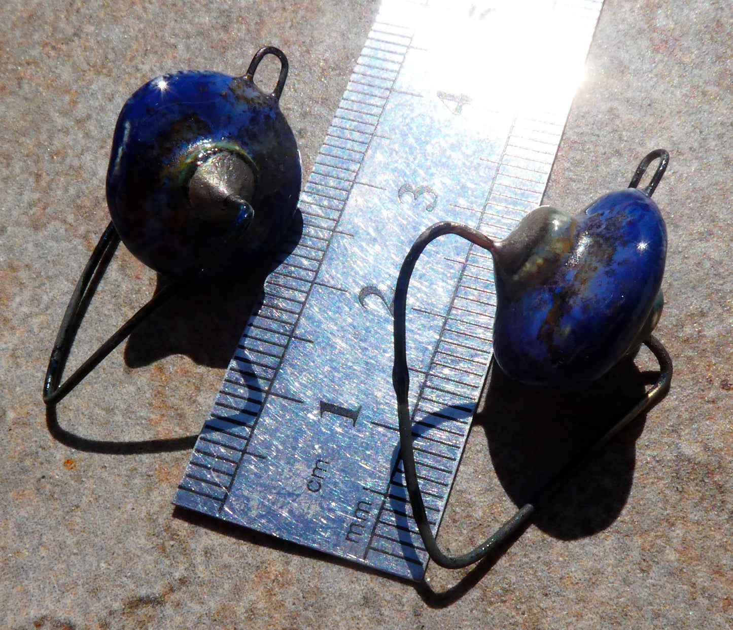 Ceramic Hoopy Disc Connectors - Outer Galaxy