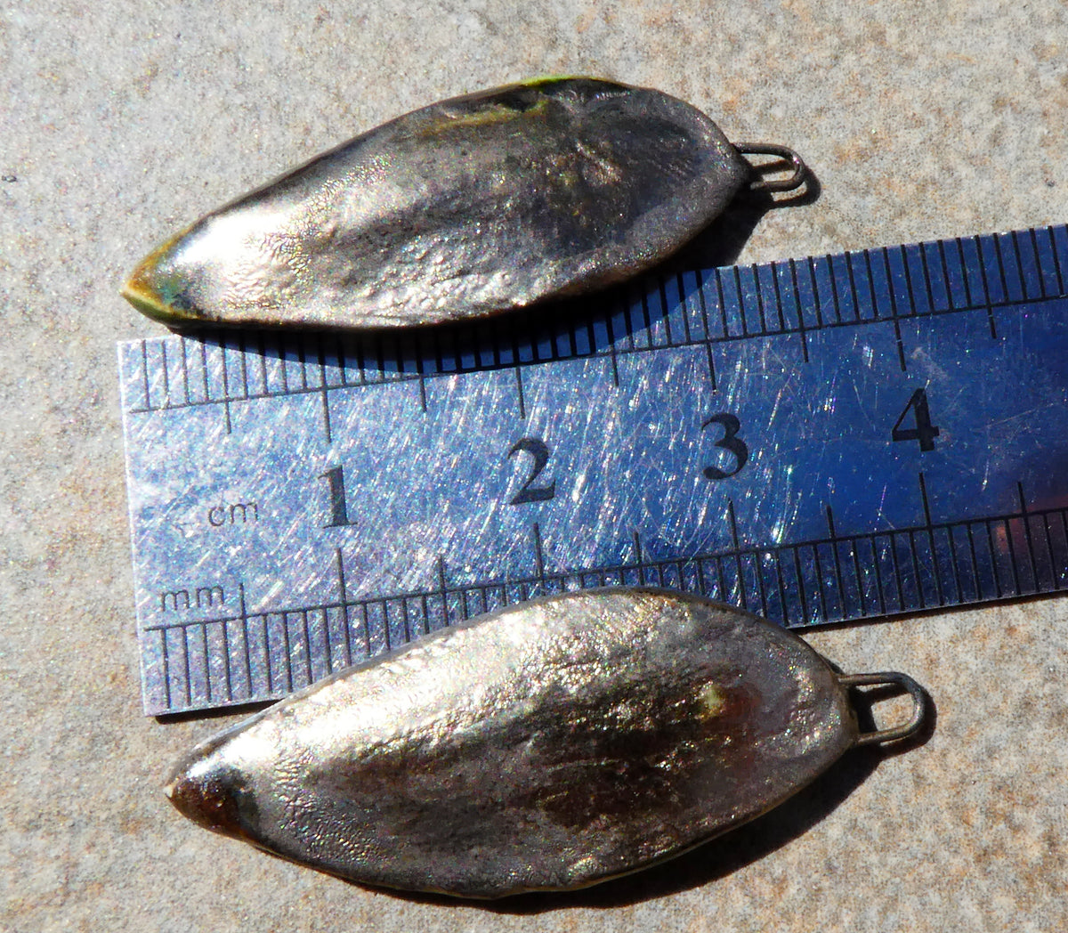 Ceramic Super Slim Autumn Leaf Charms #16