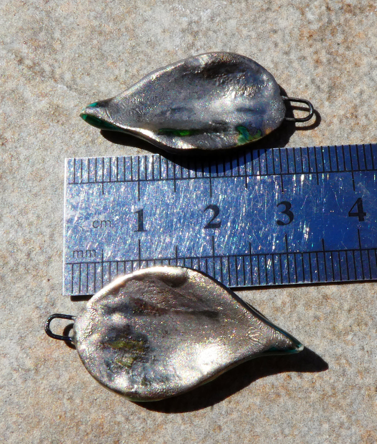 Ceramic Super Slim Autumn Leaf Charms #21