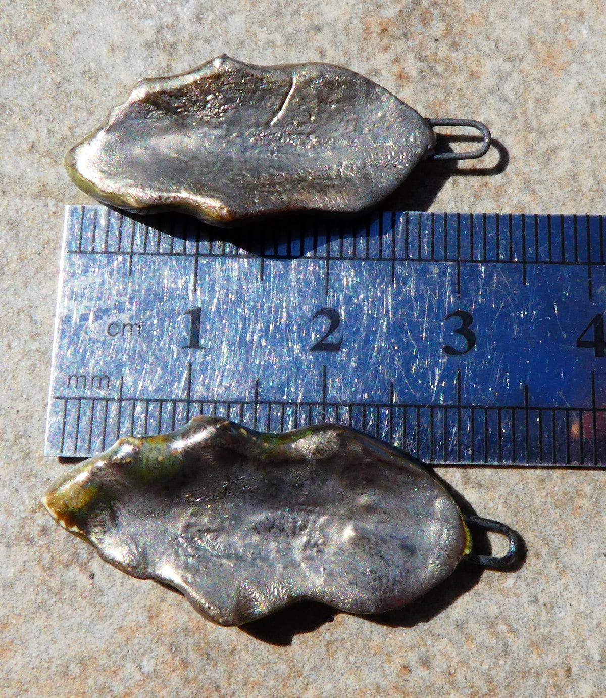 Ceramic Super Slim Autumn Leaf Charms #25