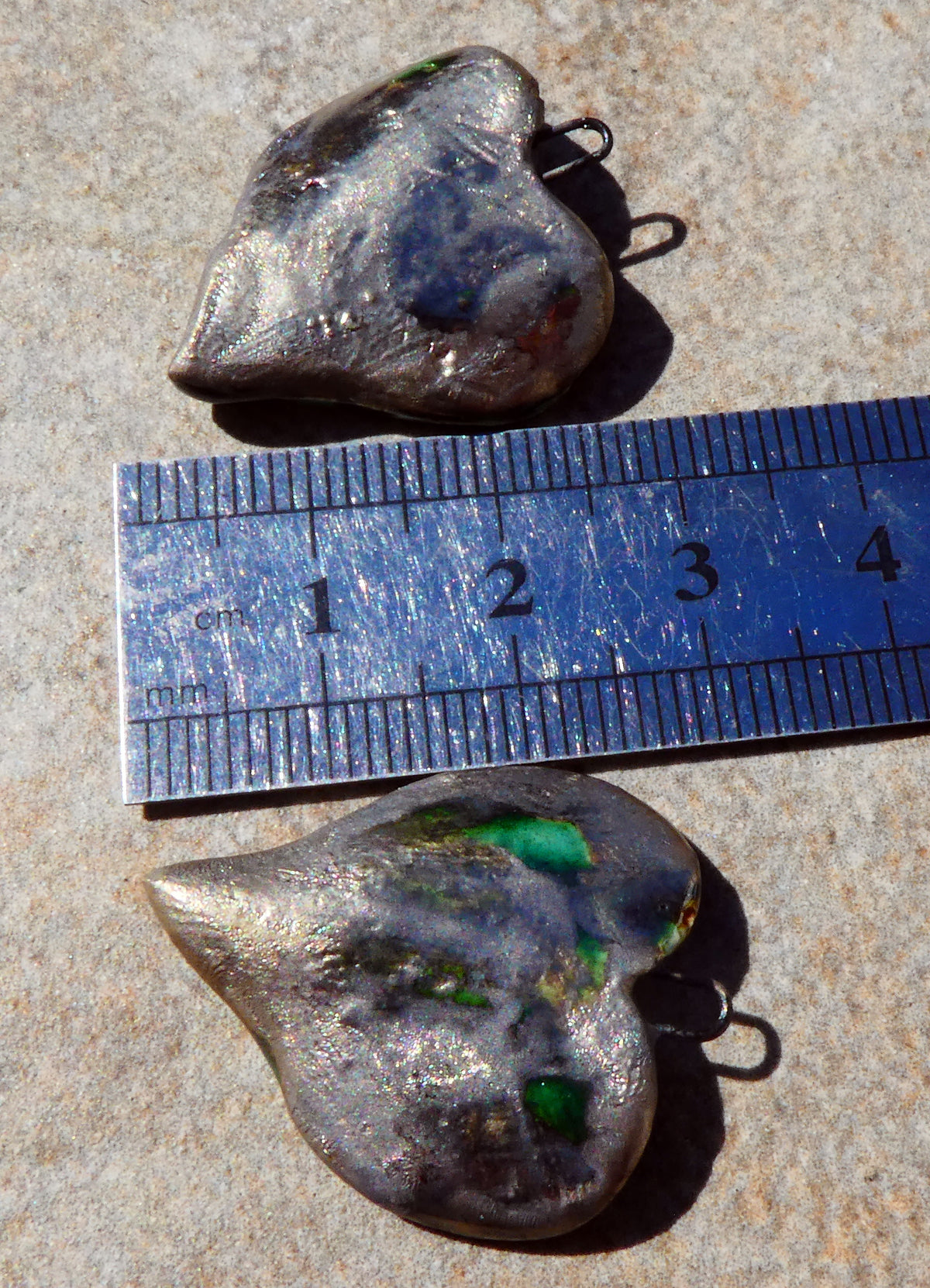 Ceramic Super Slim Autumn Leaf Charms #26
