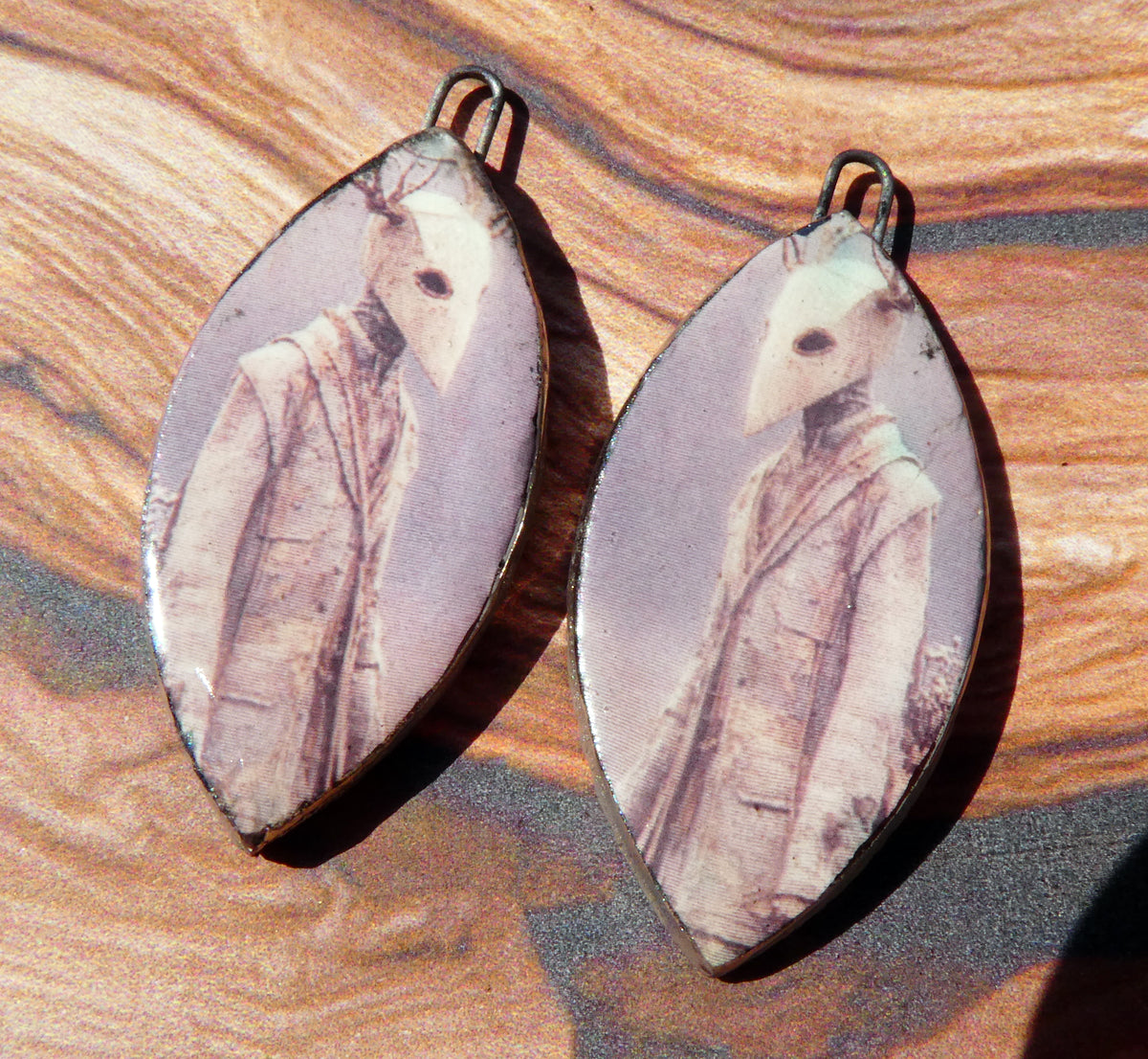 Ceramic Spooky Decal Charms #2
