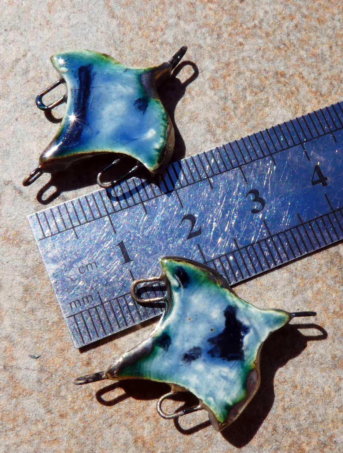 Ceramic Chunky Gothic Chandelier Connectors - Waterfall