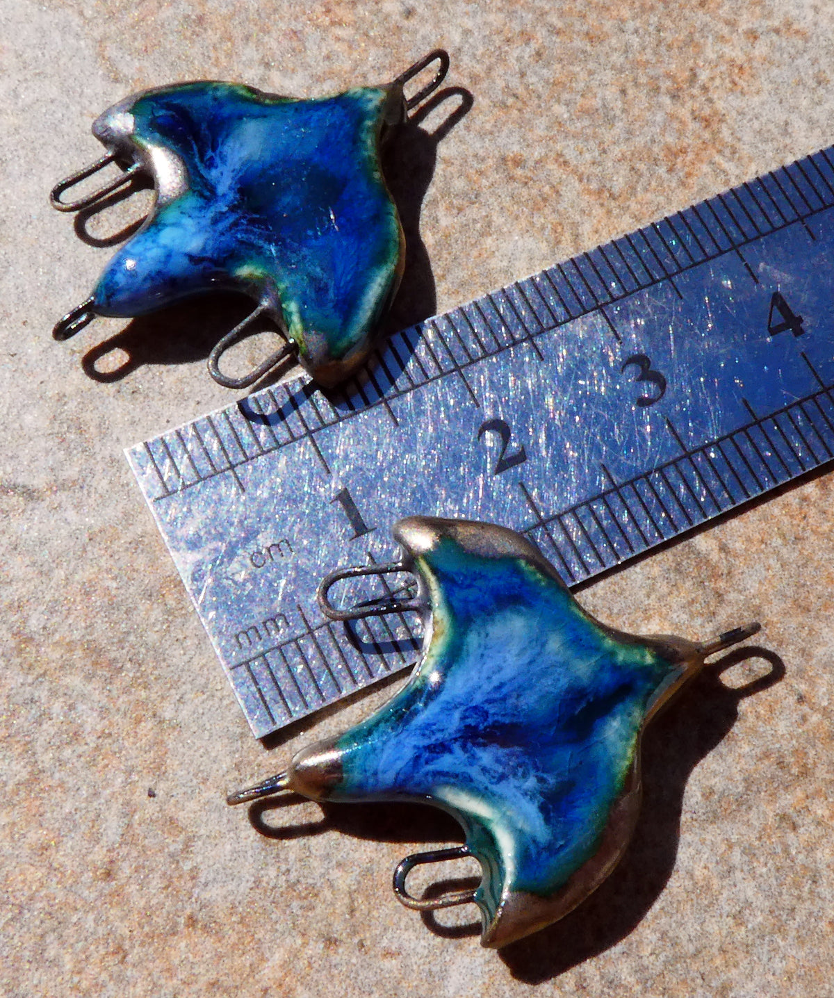 Ceramic Chunky Gothic Chandelier Connectors - Waterfall