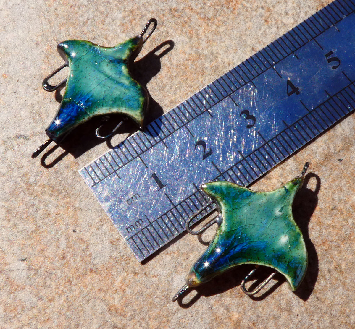 Ceramic Chunky Gothic Chandelier Connectors - Bora Bora