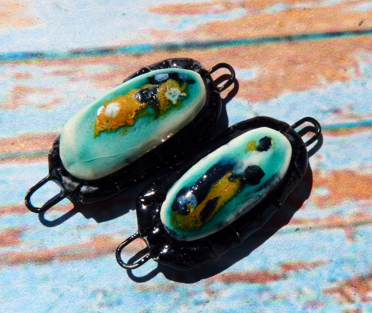 Ceramic Oblong Moulded Connectors -#1
