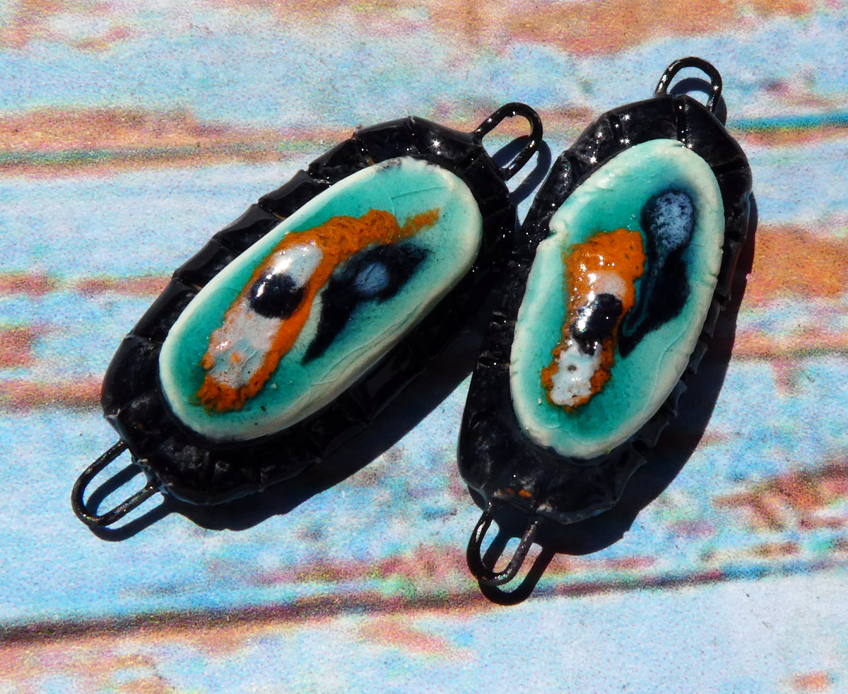 Ceramic Oblong Moulded Connectors -#2