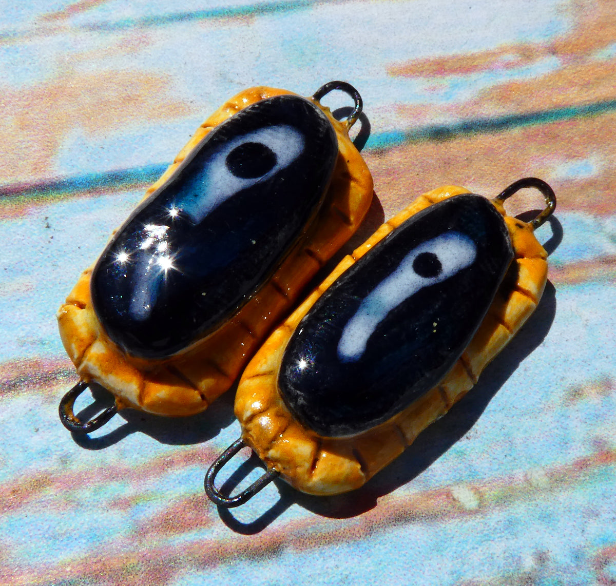Ceramic Oblong Moulded Connectors -#3