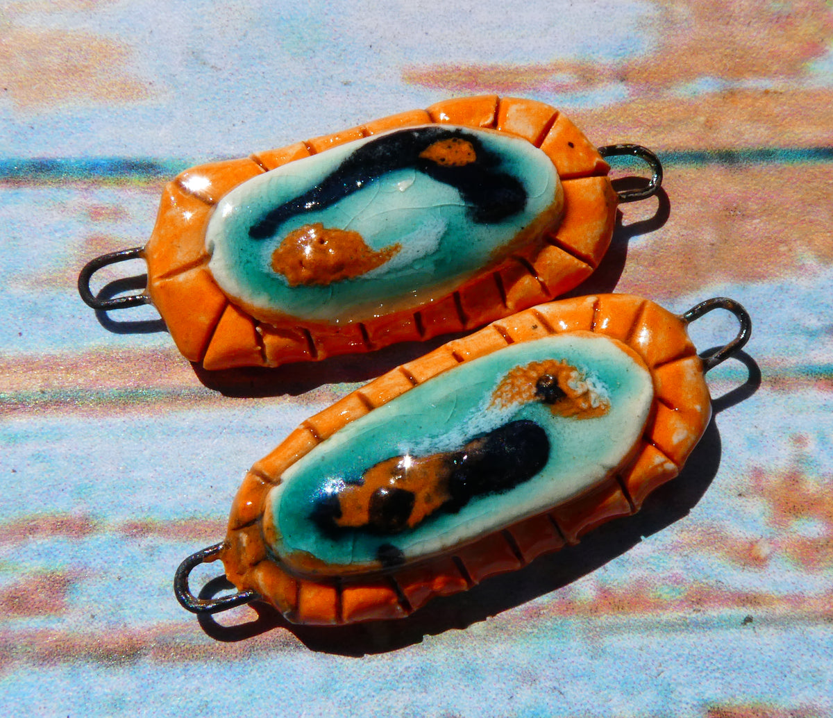Ceramic Oblong Moulded Connectors -#4
