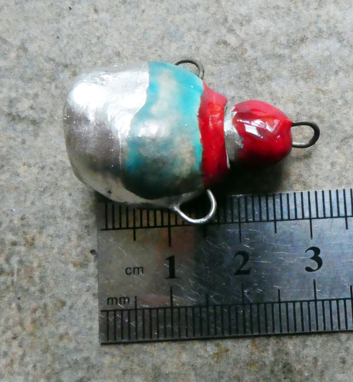 Ceramic Hollow Amphora Pendant