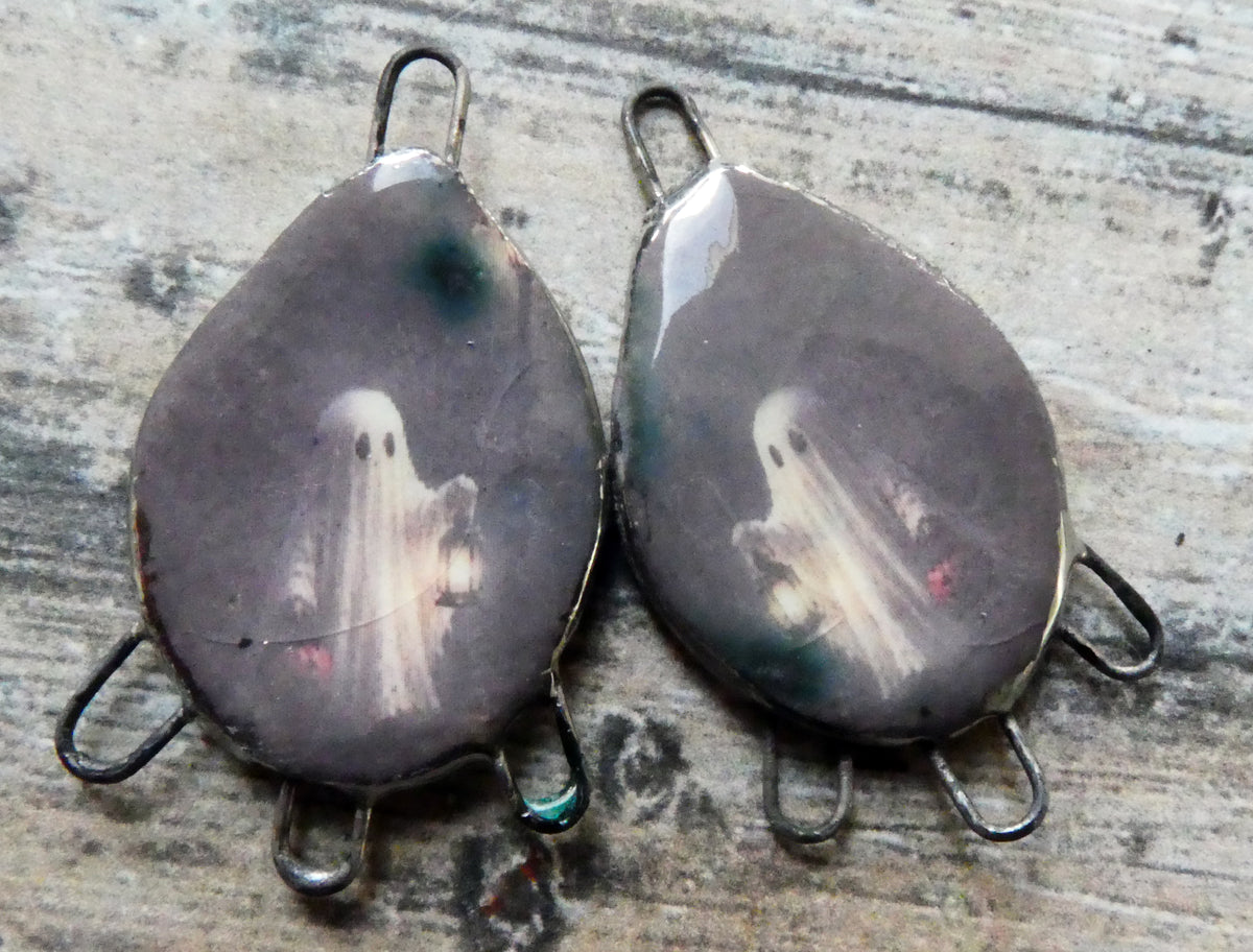 Ceramic Ghostie Decal Connectors #4