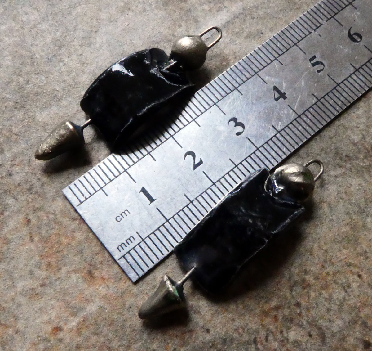 Ceramic Curvy Spike Charms - Constellation