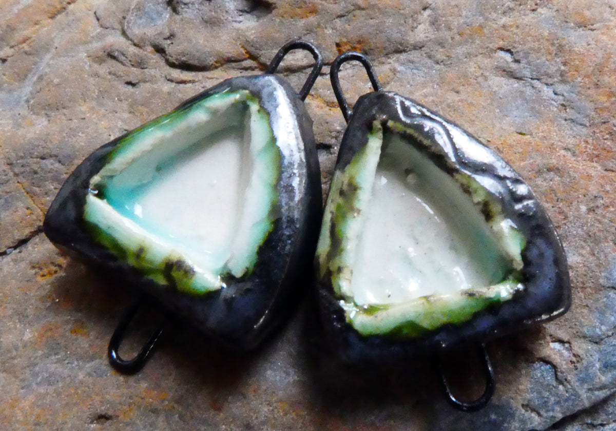 Ceramic Shrine Connectors - Pewter