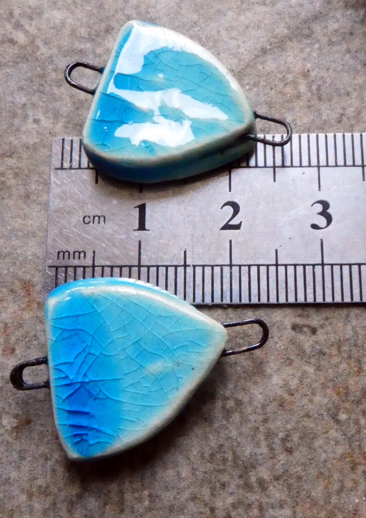 Ceramic Shrine Connectors - Taunton Turquoise
