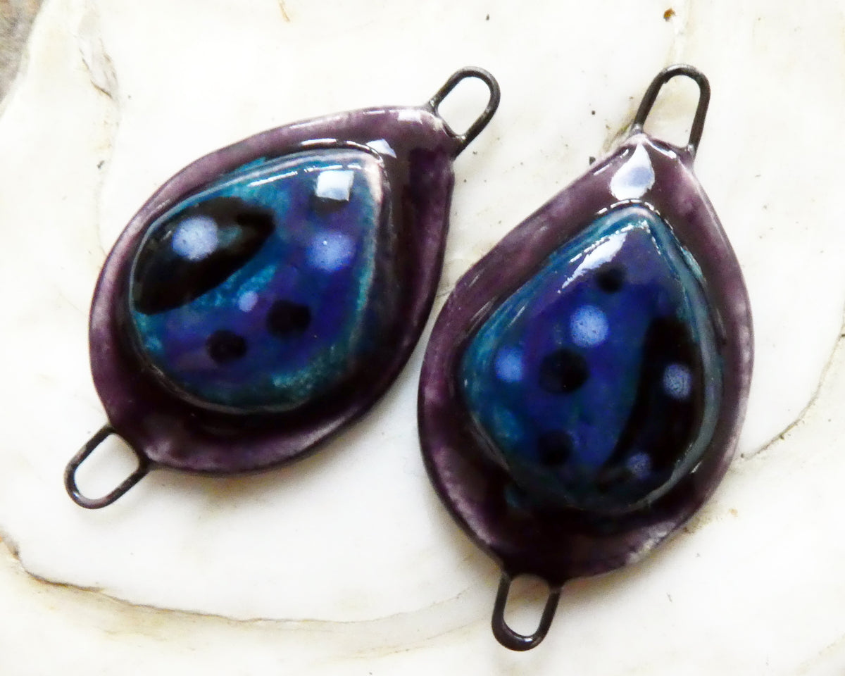 Ceramic Teardrop Moulded Connectors -#5