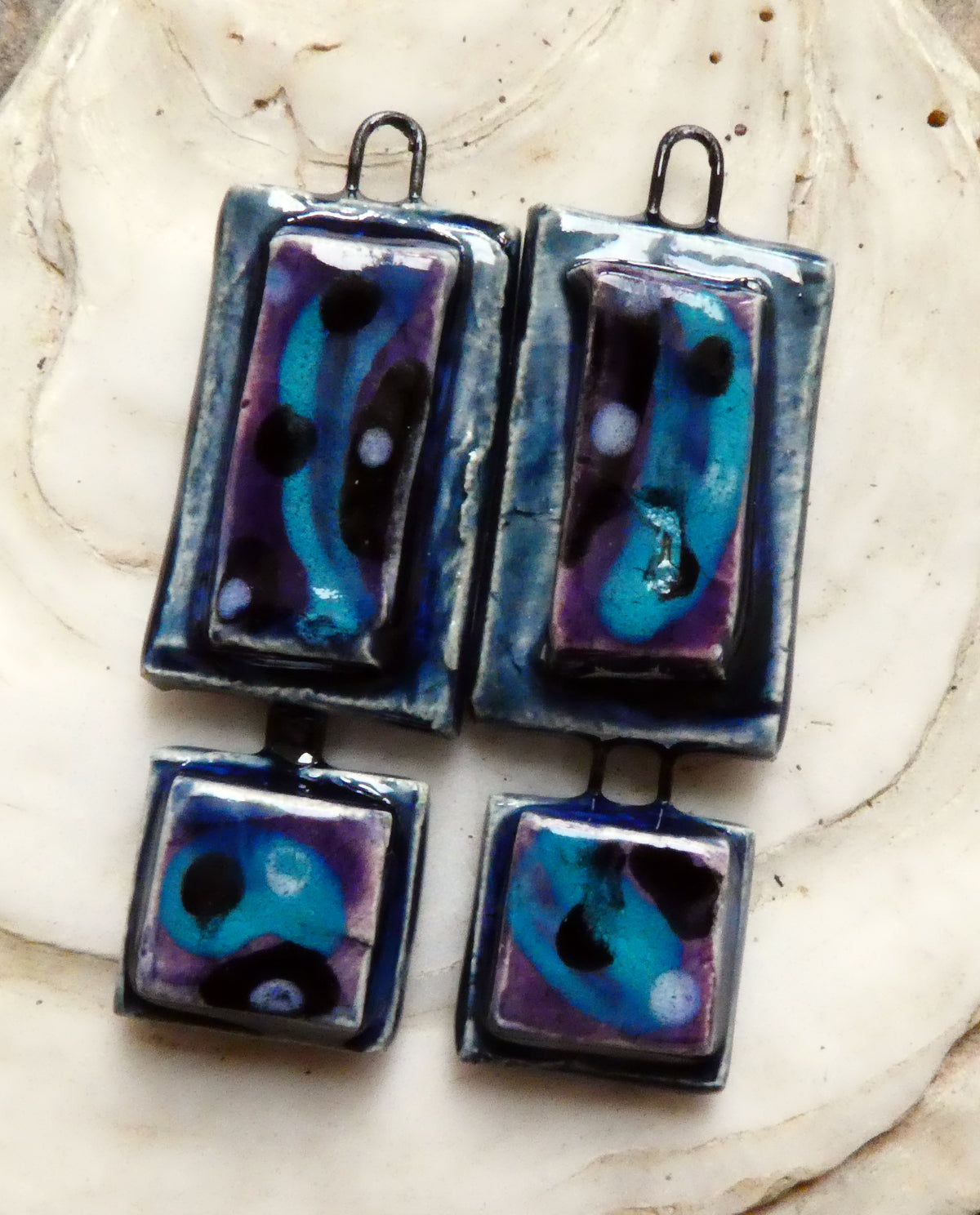 Ceramic Moulded Dangles #5