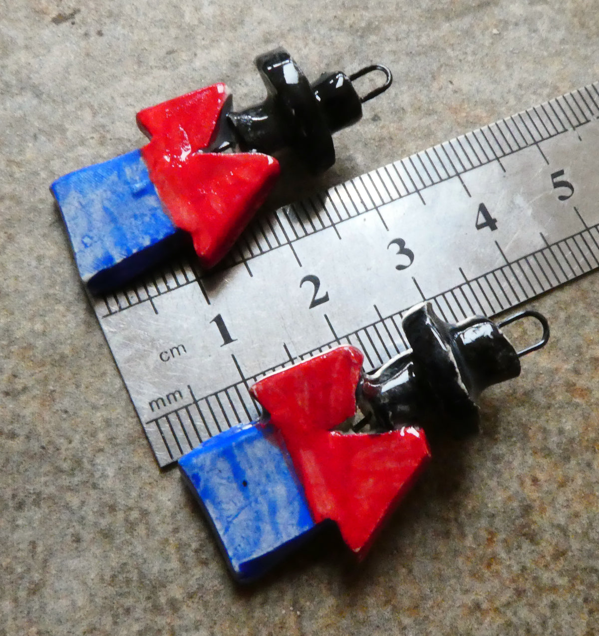 Ceramic Gaucho Charms #1