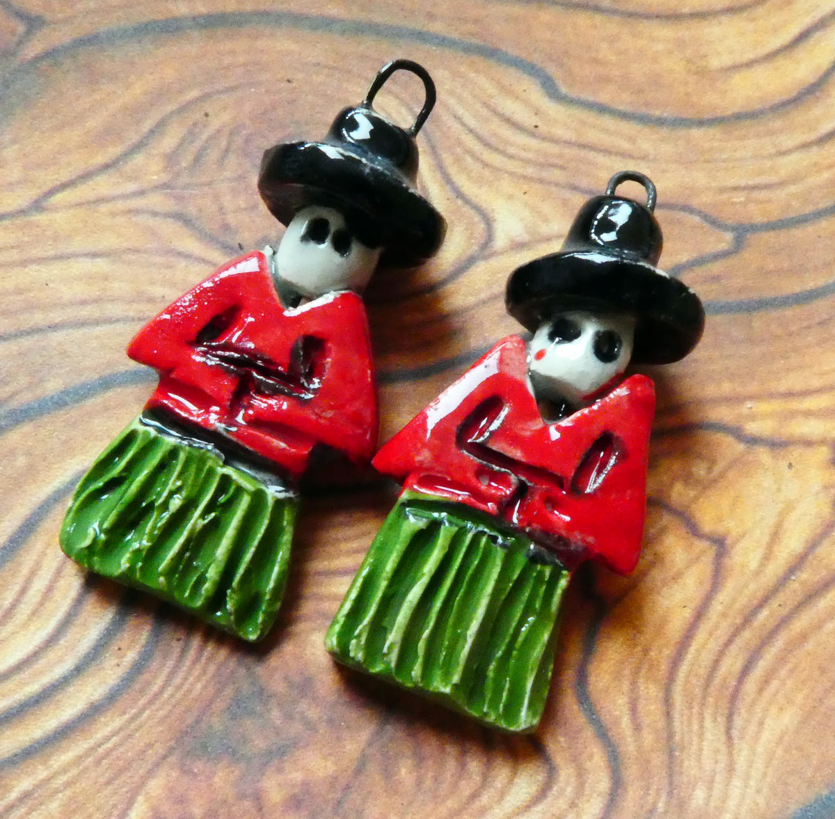 Ceramic Gaucho Charms #2
