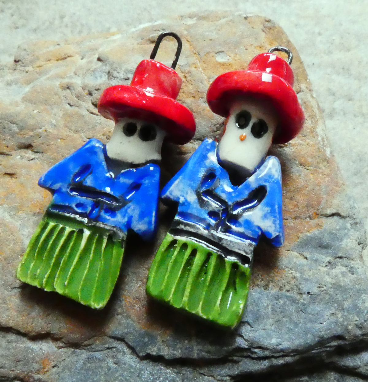 Ceramic Gaucho Charms #4