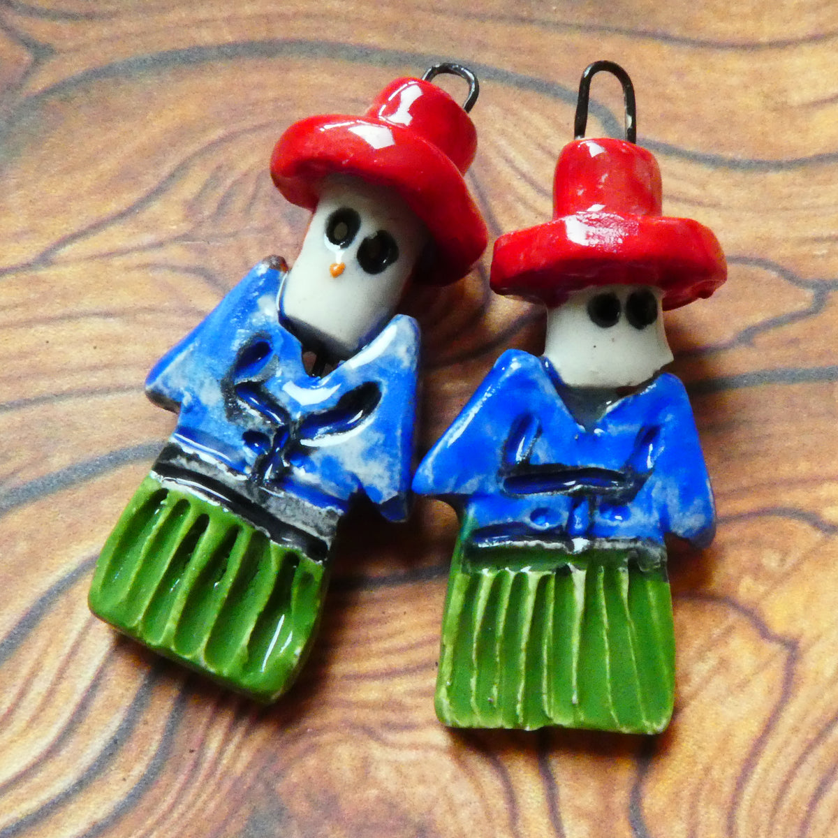 Ceramic Gaucho Charms #4