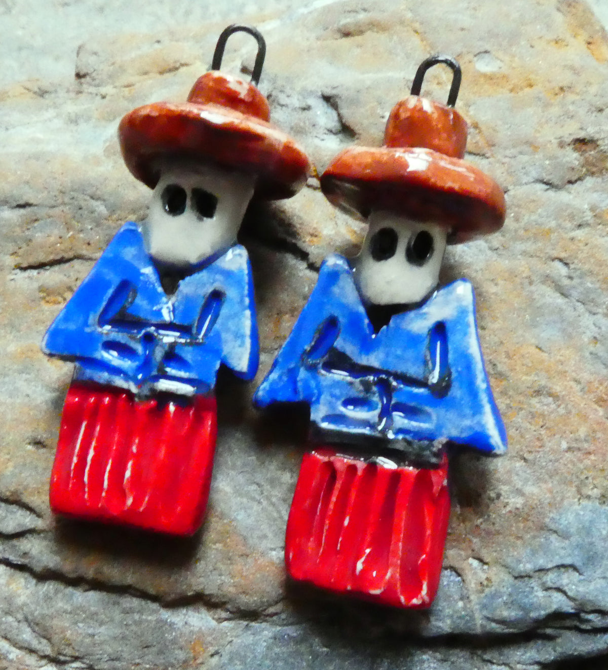 Ceramic Gaucho Charms #5