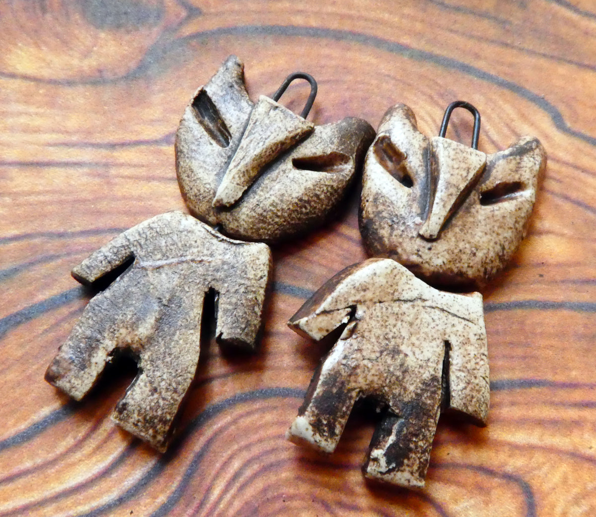 Ceramic Voodoo Amulet Charm #14