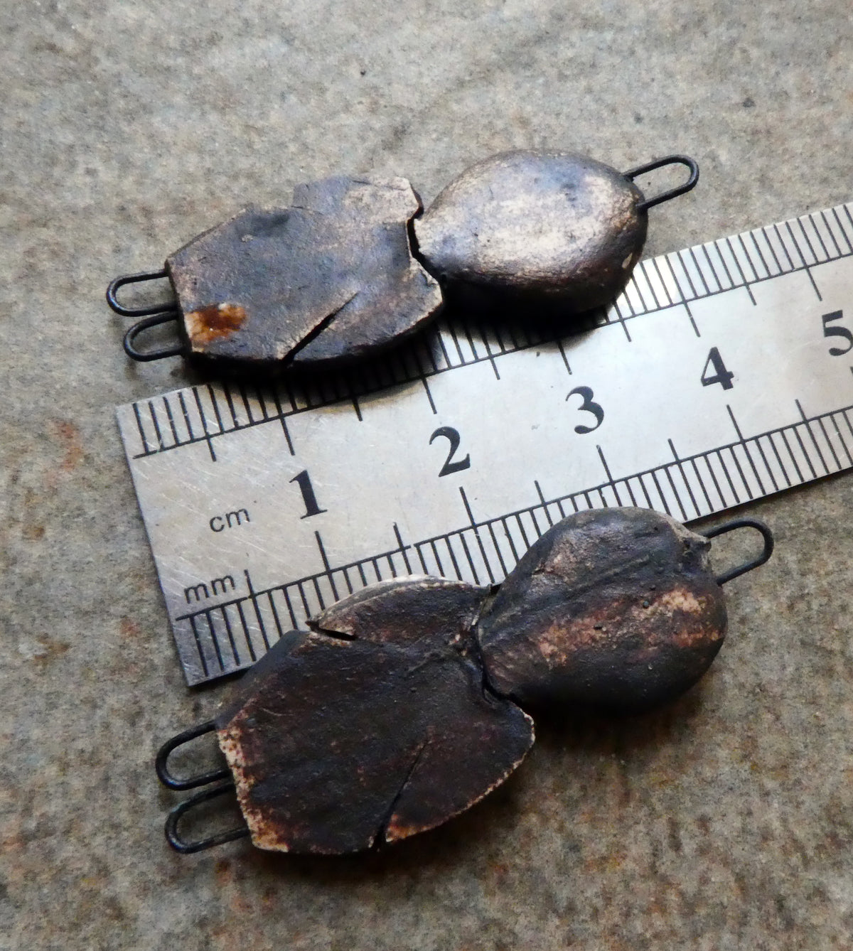 Ceramic Voodoo Amulet Charms #15