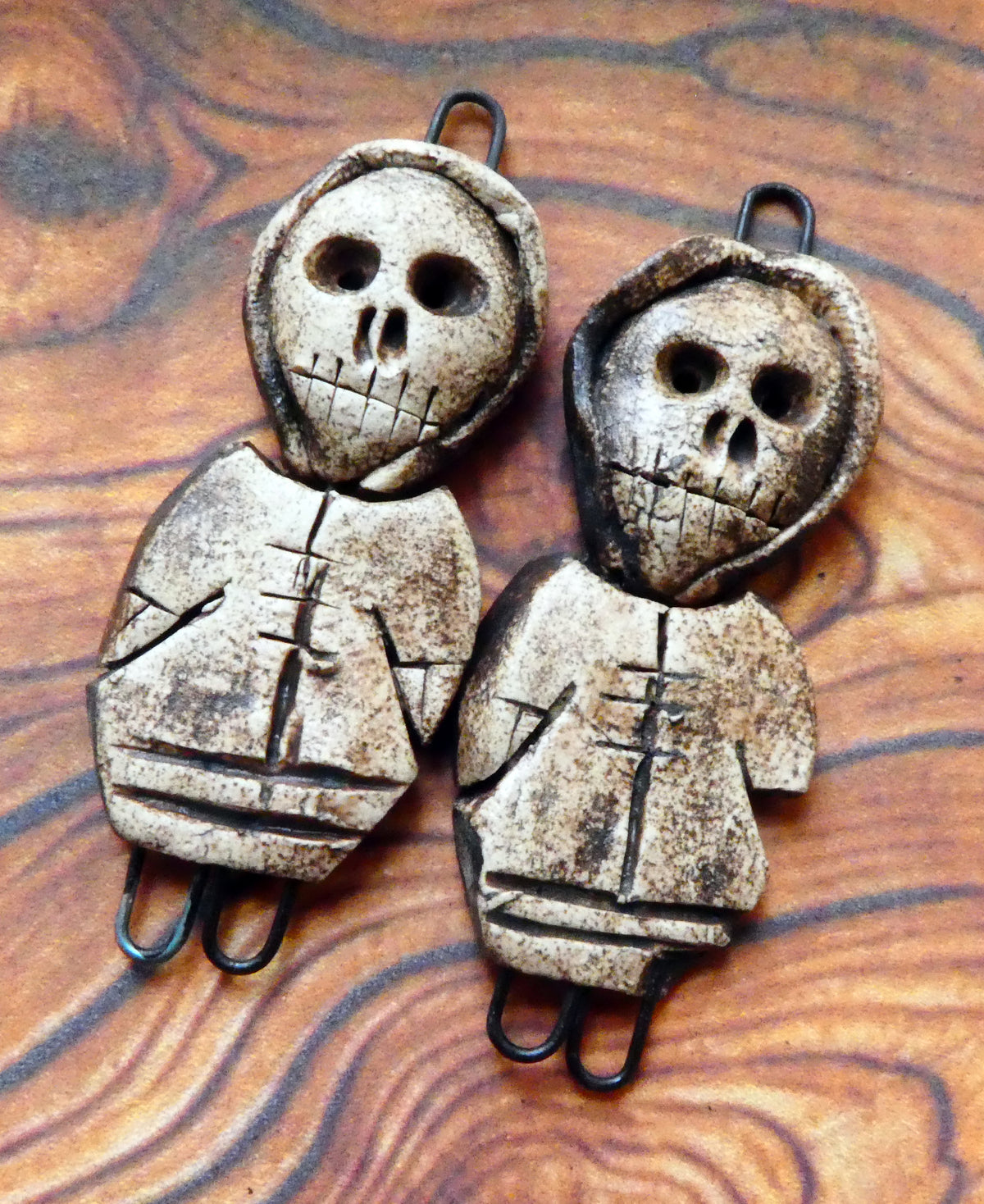 Ceramic Voodoo Amulet Charms #15
