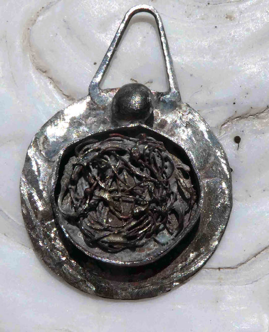 Mixed Metal Mini Pendant #1