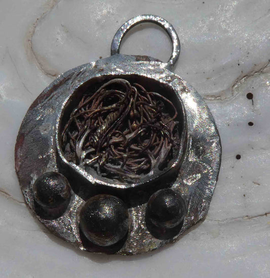 Mixed Metal Mini Pendant #2