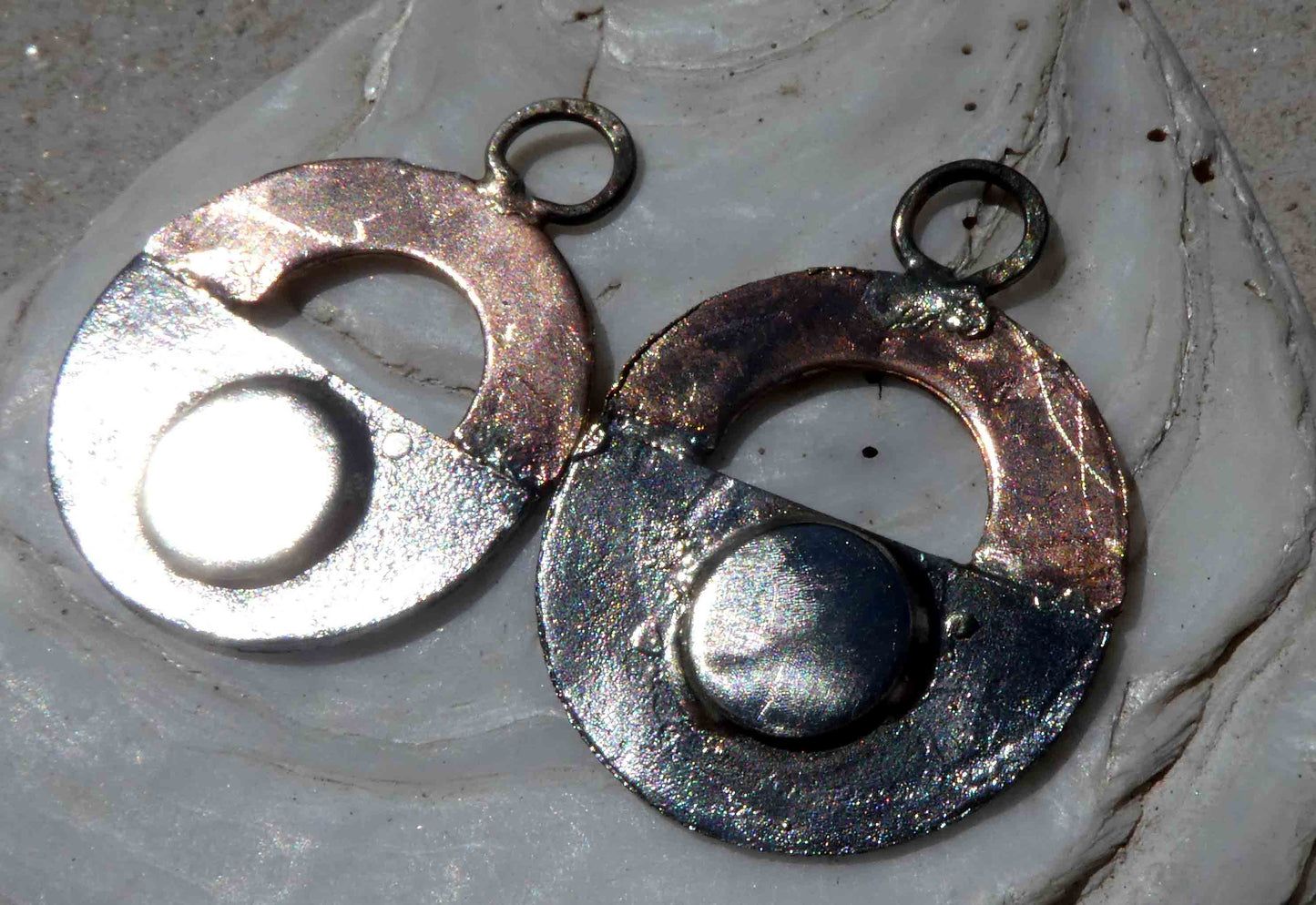 Mixed Metal Earring Charms #13