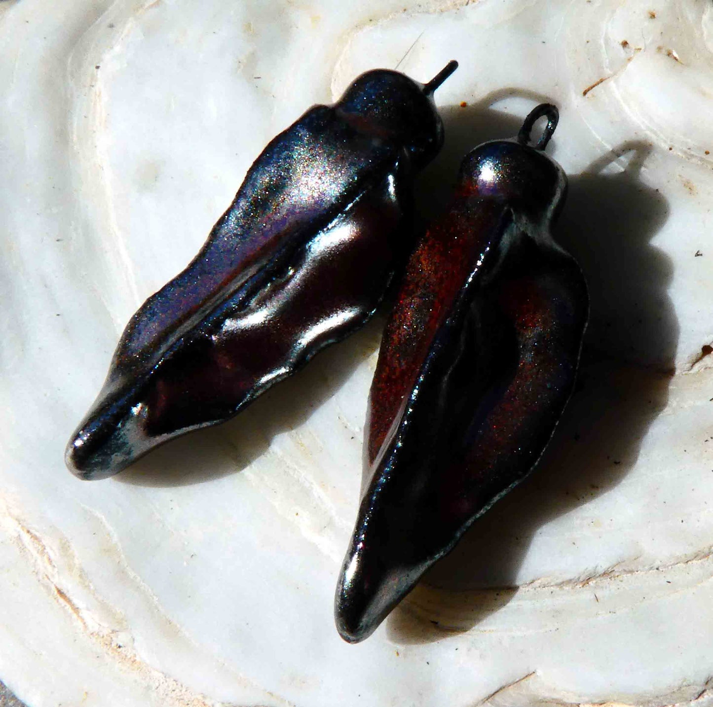 Ceramic Mystic Dagger Earring Charms - Gloria
