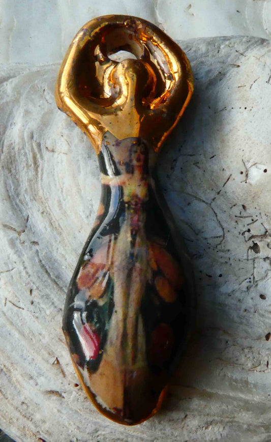 Goddess Leyendecker Decal Pendant
