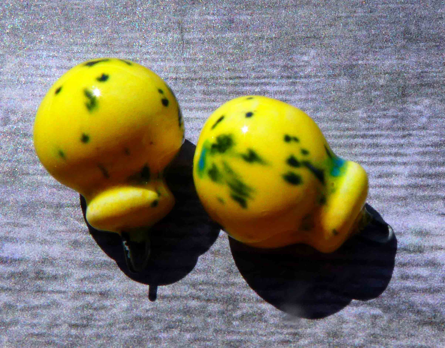 Ceramic Little Drops - Bobbles -Mardi Gras