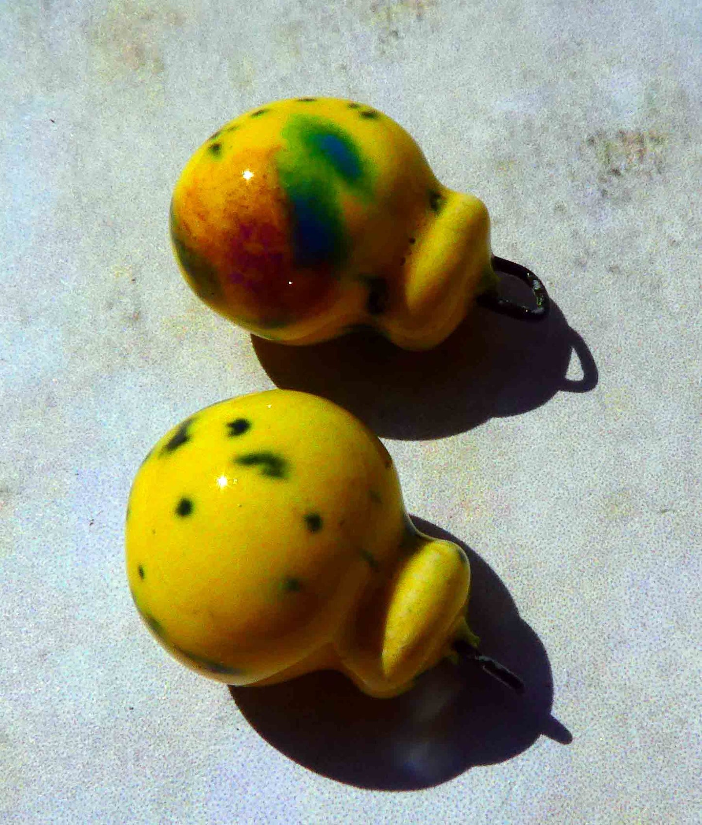 Ceramic Little Drops - Bobbles -Mardi Gras