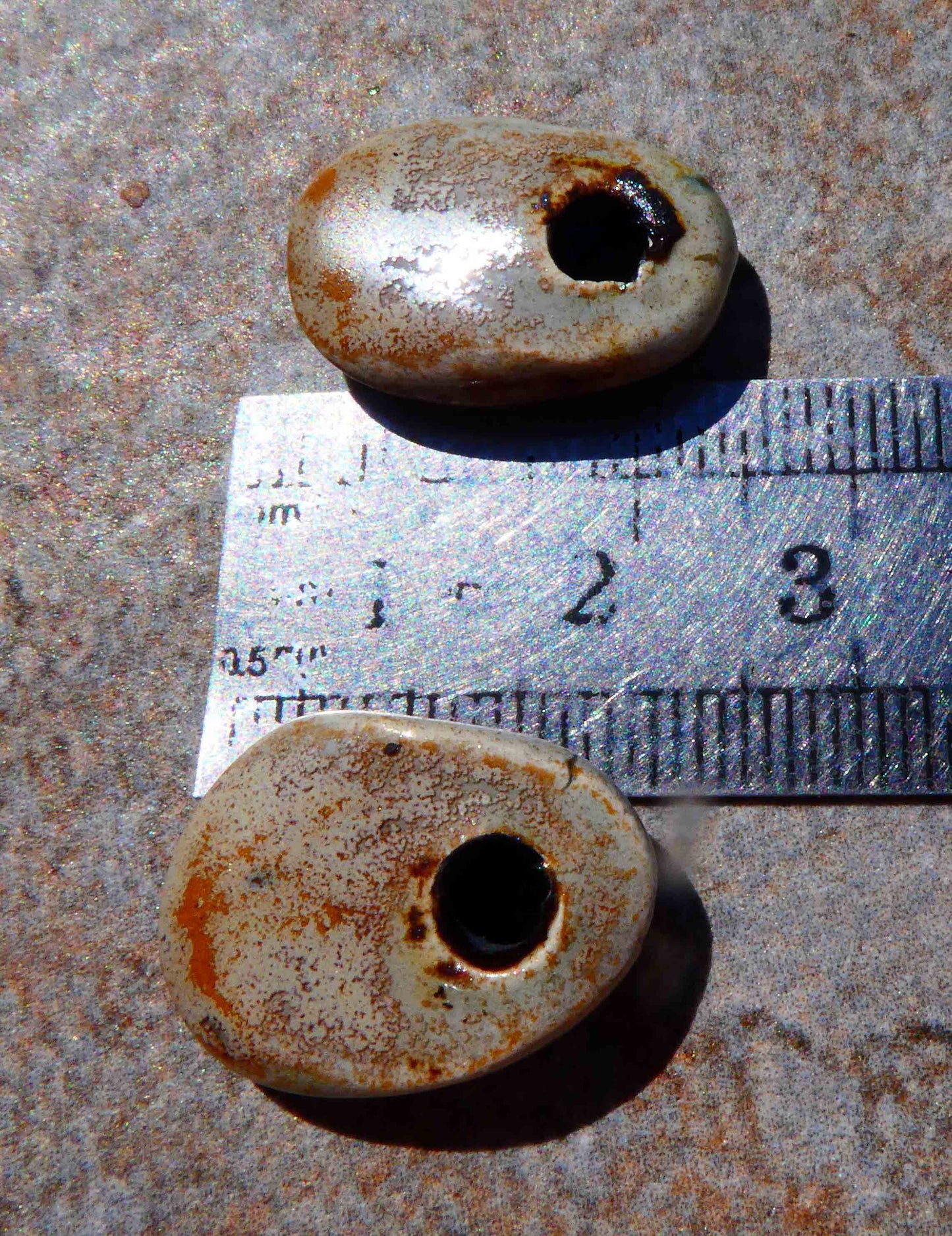 Ceramic Hagstone Pebble Drops - Stone