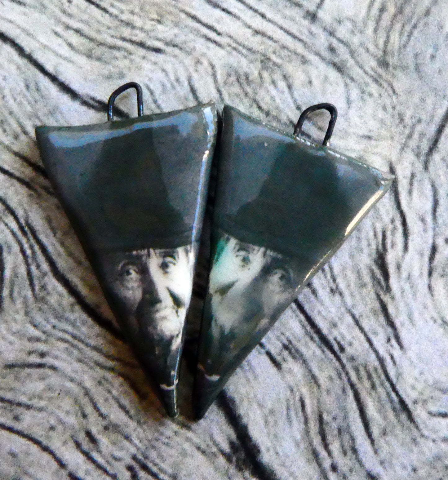 Witch Decal Dagger Earring Charms #3