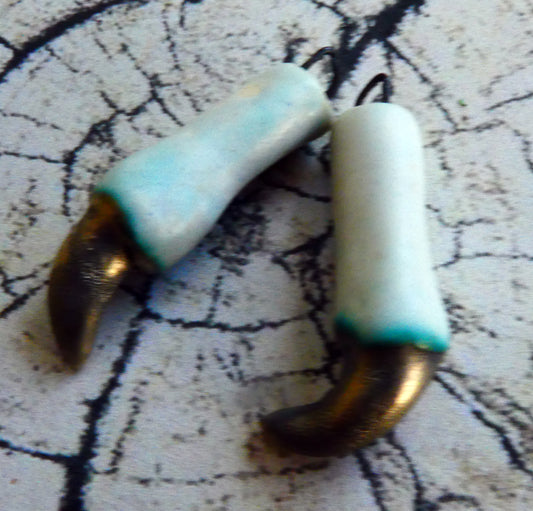 Ceramic Talons Earring Charms