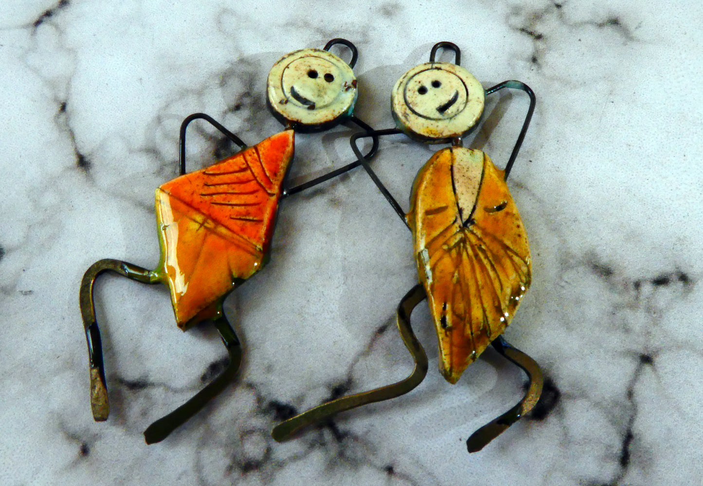 Ceramic Simple Souls Charms- Party People #3
