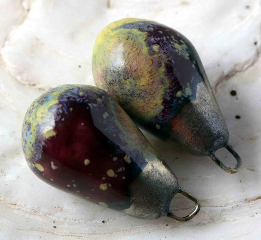 Ceramic Drops Earring Charms -Sailors Delight