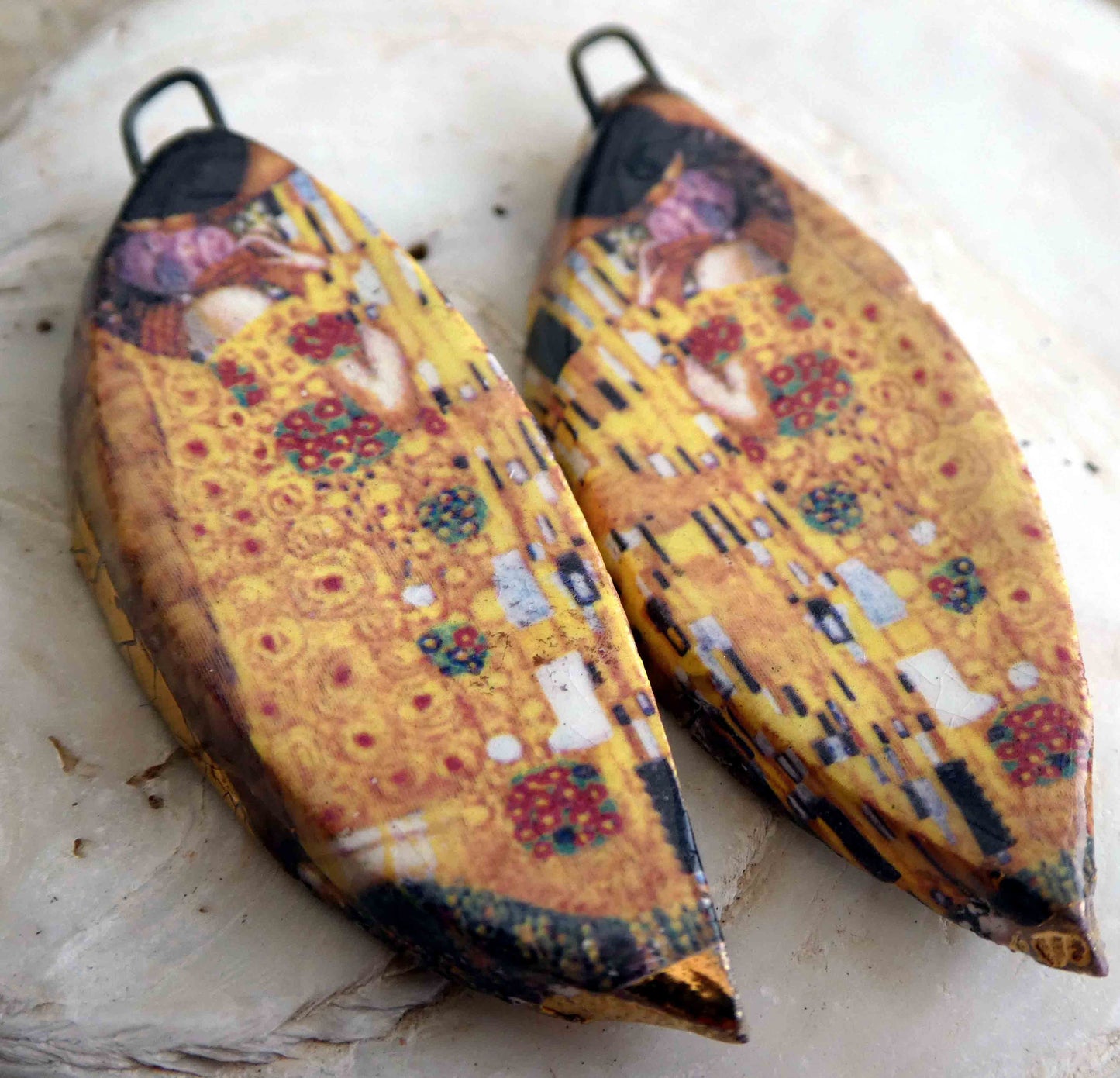 Klimt Inspired Drops#1